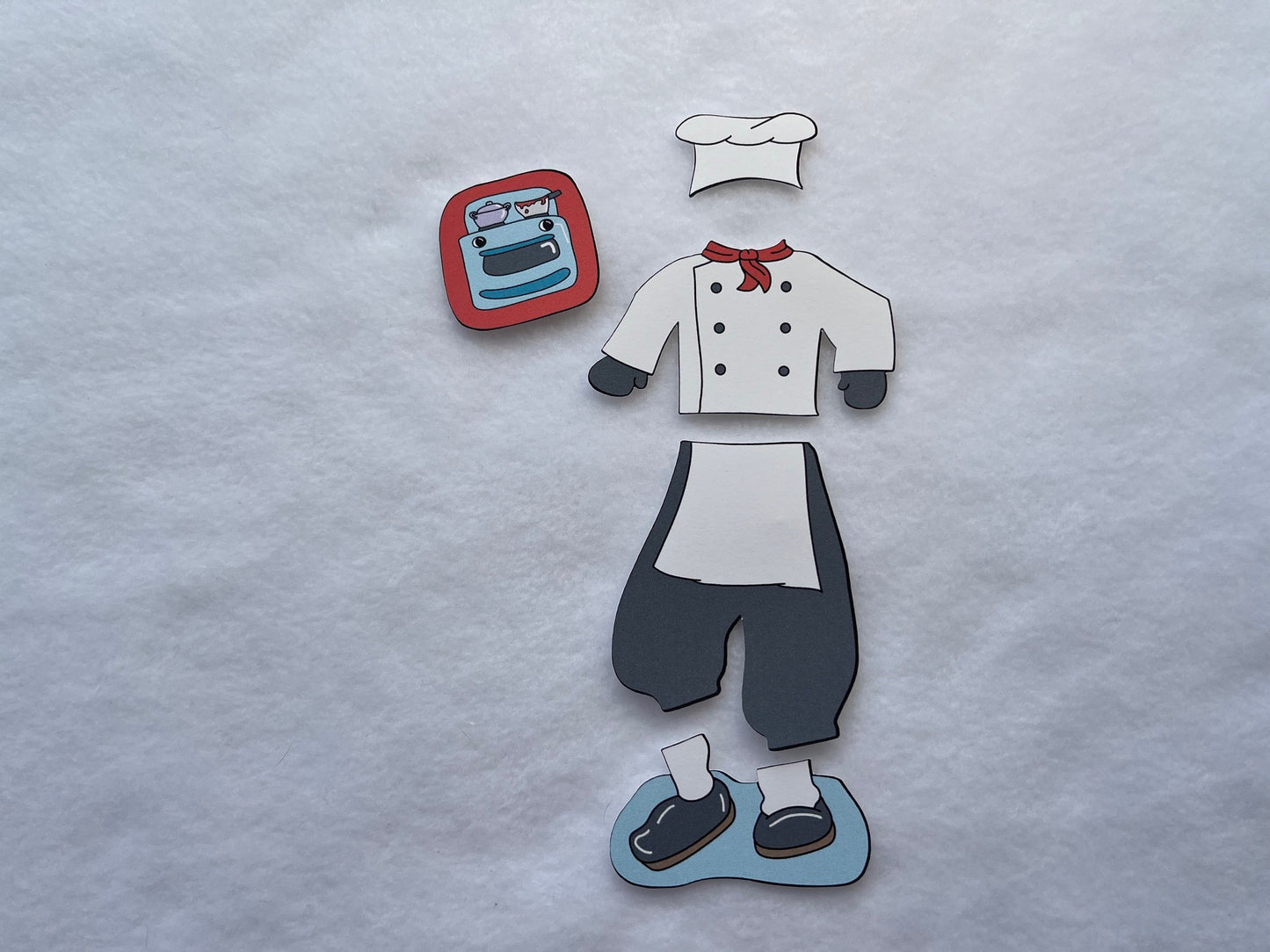 Dicey Dress Up : Chef (Outfit Only)